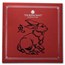 2023 Great Britain 5 oz Silver Year of the Rabbit Prf (Box & COA)