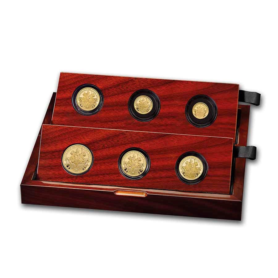 2023 Great Britain 6-Coin Gold Britannia Proof Set