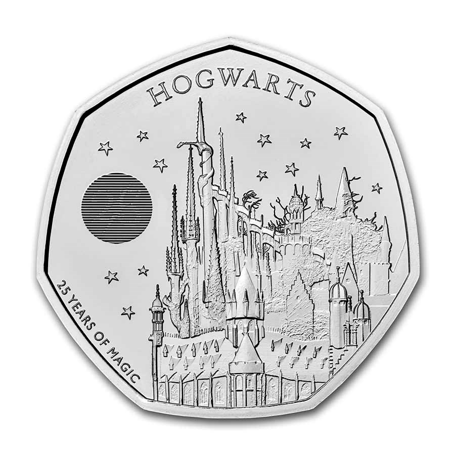 2023 Great Britain Harry Potter: Hogwarts 50p BU Coin
