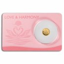 2023 Guinea 1/2 gram Proof Gold Love & Harmony: Swans
