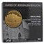 2023 Israel 1 oz Gold Gates of Jerusalem: Herod's Gate