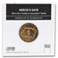 2023 Israel 1 oz Gold Gates of Jerusalem: Herod's Gate