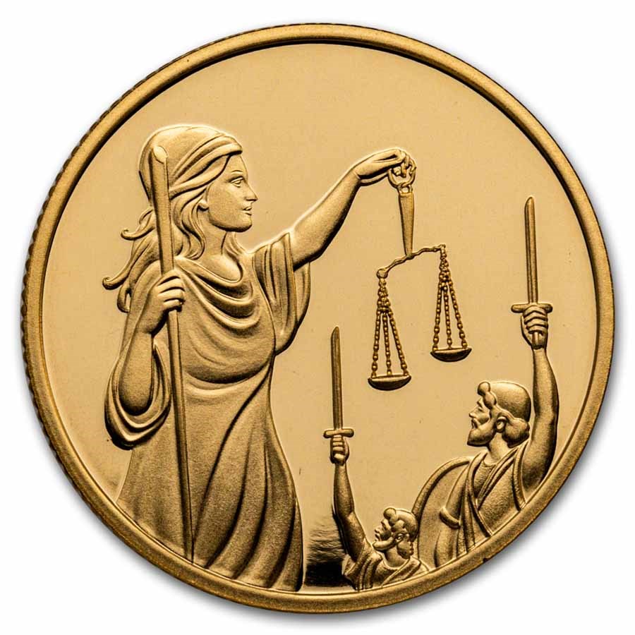 2023 Israel Proof Gold 10 NIS Deborah the Prophetess
