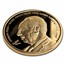 2023 Israel Proof Gold 10 NIS Shimon Peres
