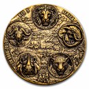 2023 Ivory Coast 1 oz Gold Big Five Africa Completer Coin