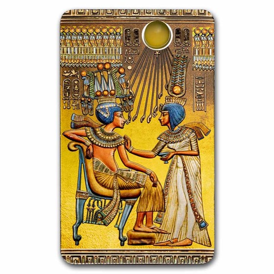2023 Mali 2 oz Silver Icons of Heritage: Throne of Tutankhamun