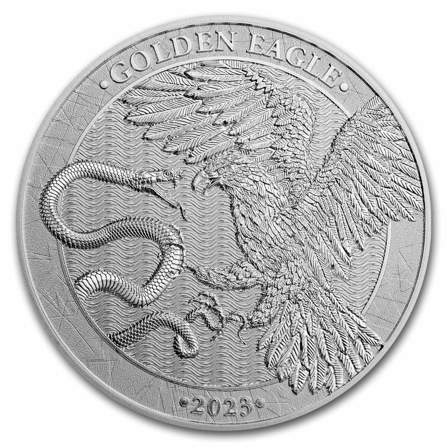 2023 Malta 1 oz Silver 5 Euro Golden Eagle BU