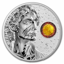 未　ポーランド　2023年　天文学者コペルニクス生誕550年記念　ポリマー20Z Buy 2023 1 oz Silver Nicolaus Copernicus Astronomy Coin | APMEX