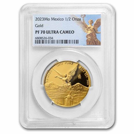 2023 Mexico 1/2 oz Gold Libertad PF-70 NGC