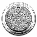 2023 Mexico 1 kilo Silver Aztec Calendar (w/Box & COA)