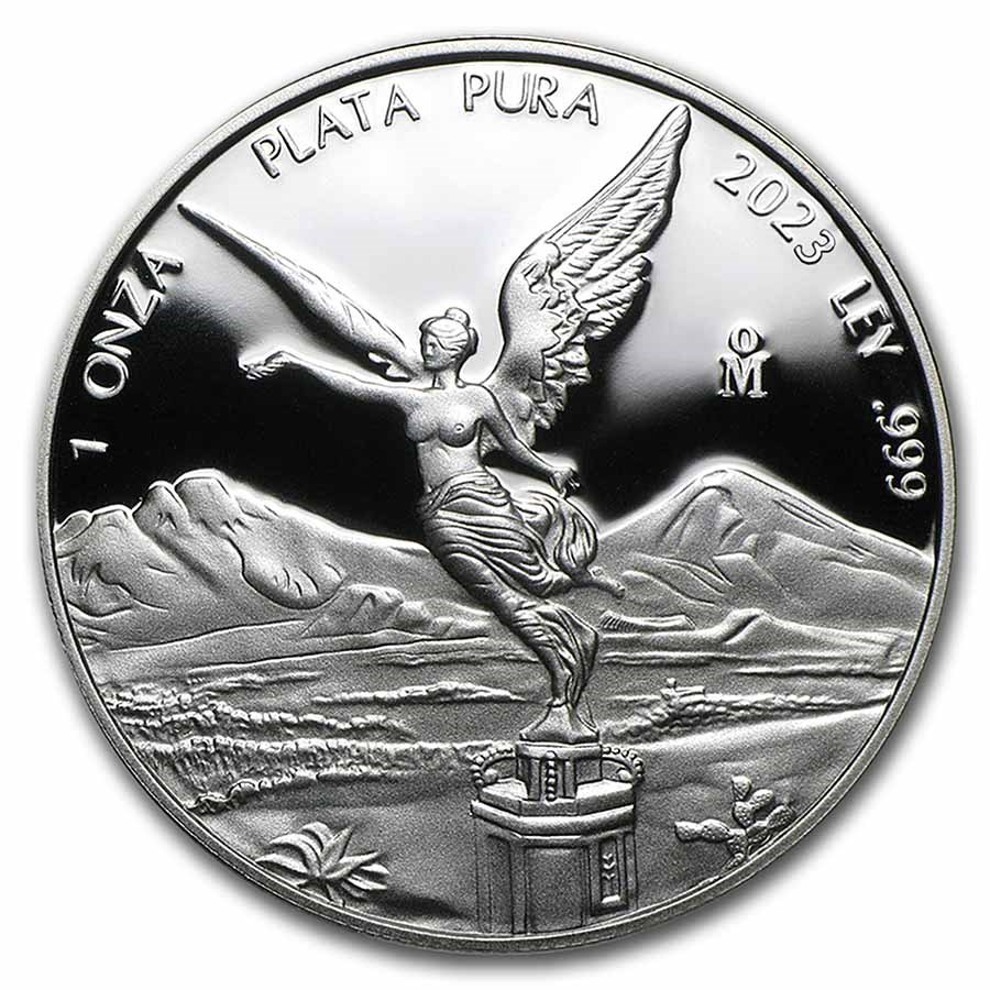 2023 Mexico 1 oz Silver Libertad Proof (In Capsule)