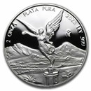 2023 Mexico 2 oz Silver Libertad Proof (In Capsule)