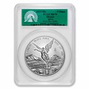 2023 Mexico 5 oz Silver Libertad MS-70 PCGS (First Day Issue)