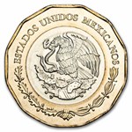 2023 Mexico Bimetallic 20 Pesos BU (First Villa of Colima)