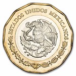 2023 Mexico Bimetallic 20 Pesos BU (Military Academy)