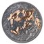 2023 Mongolia 1 oz AG Evolution of Life Nimravidae MS-70 PCGS FDI