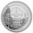 2023 Mongolia 1 oz Silver Woodland Spirits: Chipmunk