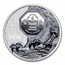 2023 Mongolia 2 oz Silver Mongolian Falcon Black Proof