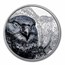 2023 Mongolia 2 oz Silver Mongolian Falcon Black Proof