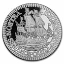 2023 Netherlands 1 oz Silver Proof Ship Shilling (w/Box & COA)