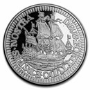 2023 Netherlands 2 oz Silver Proof Ship Shilling (w/Box & COA)