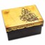 2023 Netherlands Gold Proof Ship Shilling (w/ Treasure Box)