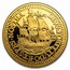 2023 Netherlands Gold Proof Ship Shilling (w/ Treasure Box)