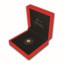 2023 New Zealand 1/2 gram Gold Proof King Charles III Coronation