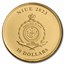 2023 Niue 1/10 oz Gold $10 Vivat Humanitas Proof-Like BU