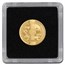 2023 Niue 1/10 oz Gold $10 Vivat Humanitas Prooflike BU