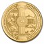 2023 Niue 1/10 oz Gold $10 Vivat Humanitas Prooflike BU