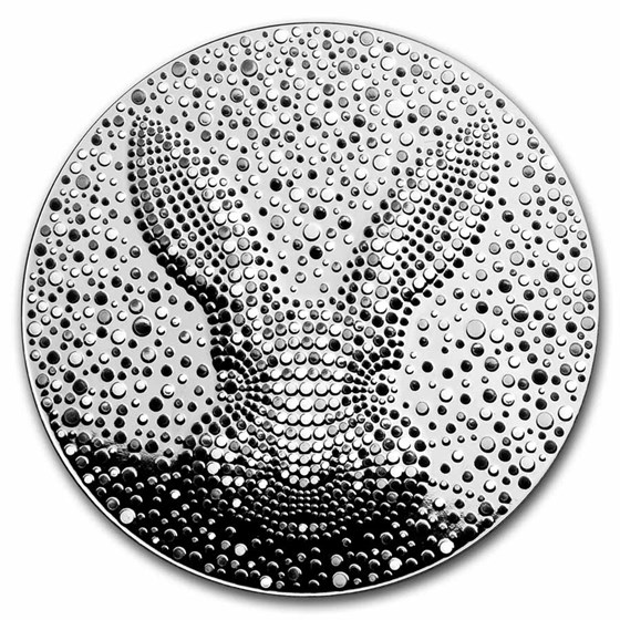 2023 Niue 1/2 oz Silver The Black Water Rabbit 2023 Niue 1/2 oz Silver The Black Water Rabbit
