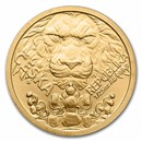 2023 Niue 1/25 oz Gold Czech Lion BU