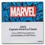 2023 Niue 1/4 oz Au Coin $25 Marvel: Captain America™ (Box & COA)