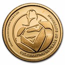 2023 Niue 1/4 oz Gold Coin $25 Superman 85th Anniversary