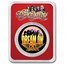 2023 Niue 1 oz Ag $2 Aerosmith Colorized 50th Dream On in TEP