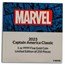 2023 Niue 1 oz Au Coin $250 Marvel: Captain America™ (Box & COA)