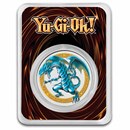 2023 Niue 1 oz Color Ag Yu-Gi-Oh! - Blue-Eyes White Dragon In TEP