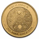 2023 Niue 1 oz Gold $100 Equilibrium BU