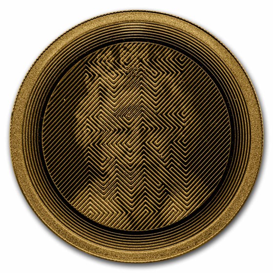 2023 Niue 1 oz Gold $100 ICON Queen Elizabeth II (Prooflike)