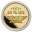 2023 Niue 1 oz Gold $250 Aerosmith 50th Anniversary (Box & COA)