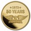 2023 Niue 1 oz Gold $250 Aerosmith 50th Anniversary (Box & COA)