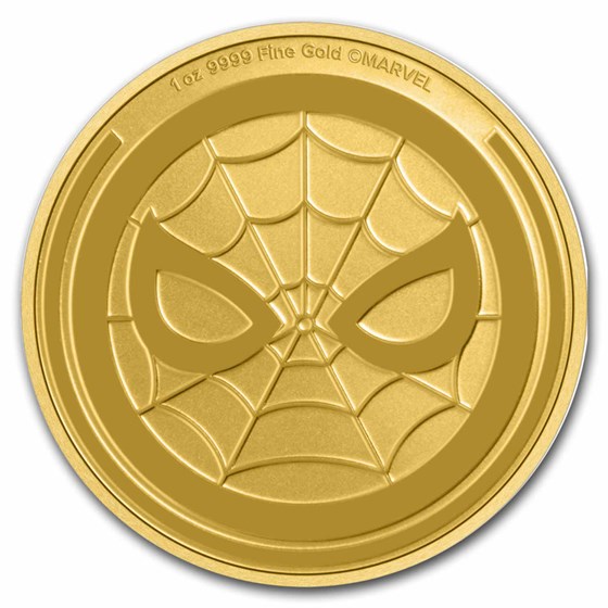 2023 Niue 1 oz Gold $250 Marvel Comics: Spider-Man 2023 Niue 1 oz Gold $250 Marvel Comics: Spider-Man