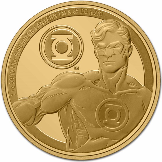 2023 Niue 1 oz Gold Coin $250 DC Classics: GREEN LANTERN™ 2023 Niue 1 oz Gold Coin $250 DC Classics: GREEN LANTERN™