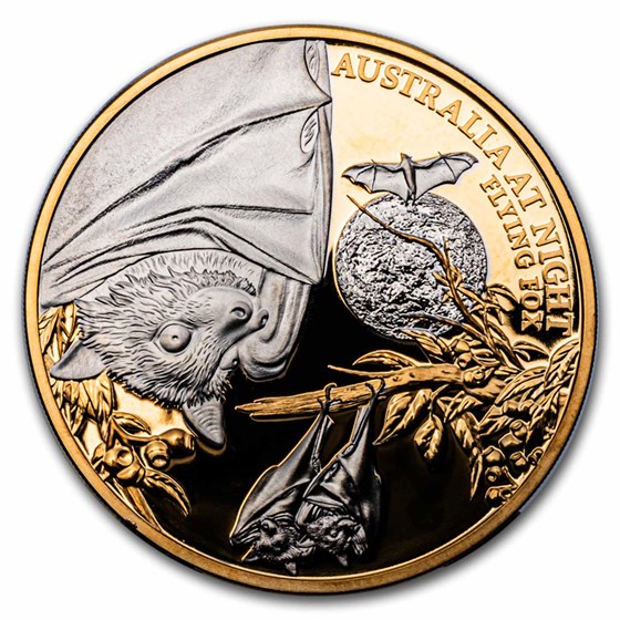 2023 Niue 1 oz Gold Proof Australia at Night (Flying Fox) 2023 Niue 1 oz Gold Proof Australia at Night (Flying Fox)