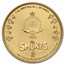 2023 Niue 1 oz Gold Smurfs 65th Anniversary