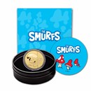 2023 Niue 1 oz Gold Smurfs 65th Anniversary