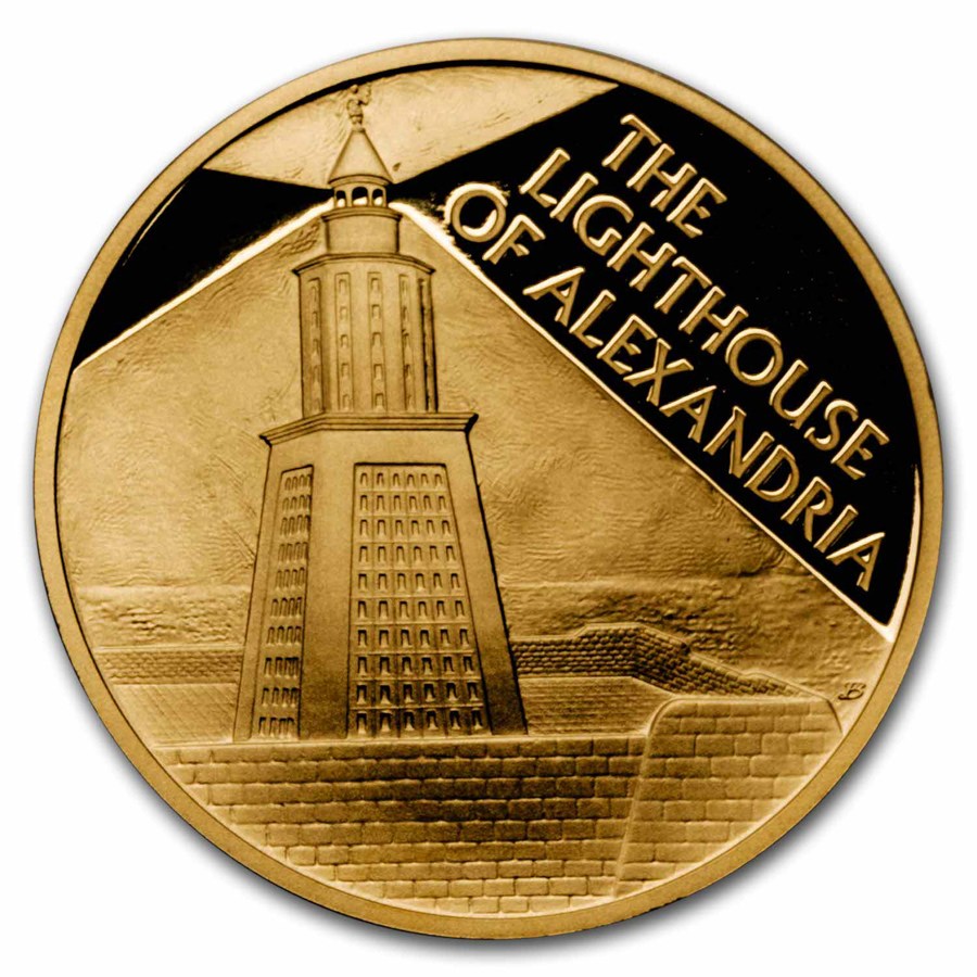 Buy 2023 Niue 1 oz Gold The Lighthouse of Alexandria Proof | APMEX