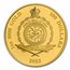 2023 Niue 1 oz Gold Tiger Shark Deadly & Dangerous PF