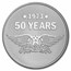 2023 Niue 1 oz Silver $2 Aerosmith 50th Anniversary BU